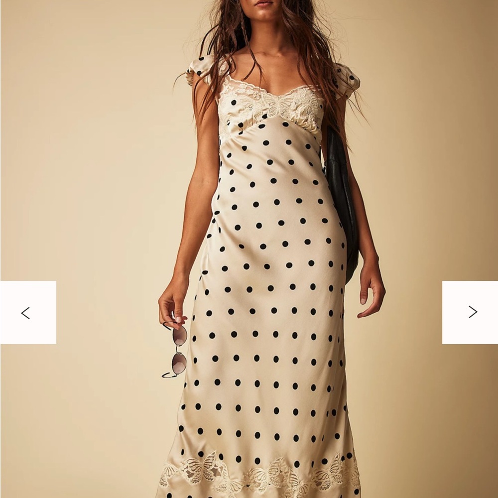 Free people butterfly babe maxi dress